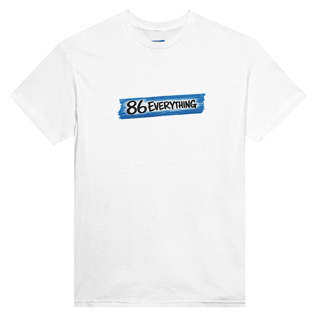 FIFO Collective 86 Everything blue tape logo streetwear t-shirt