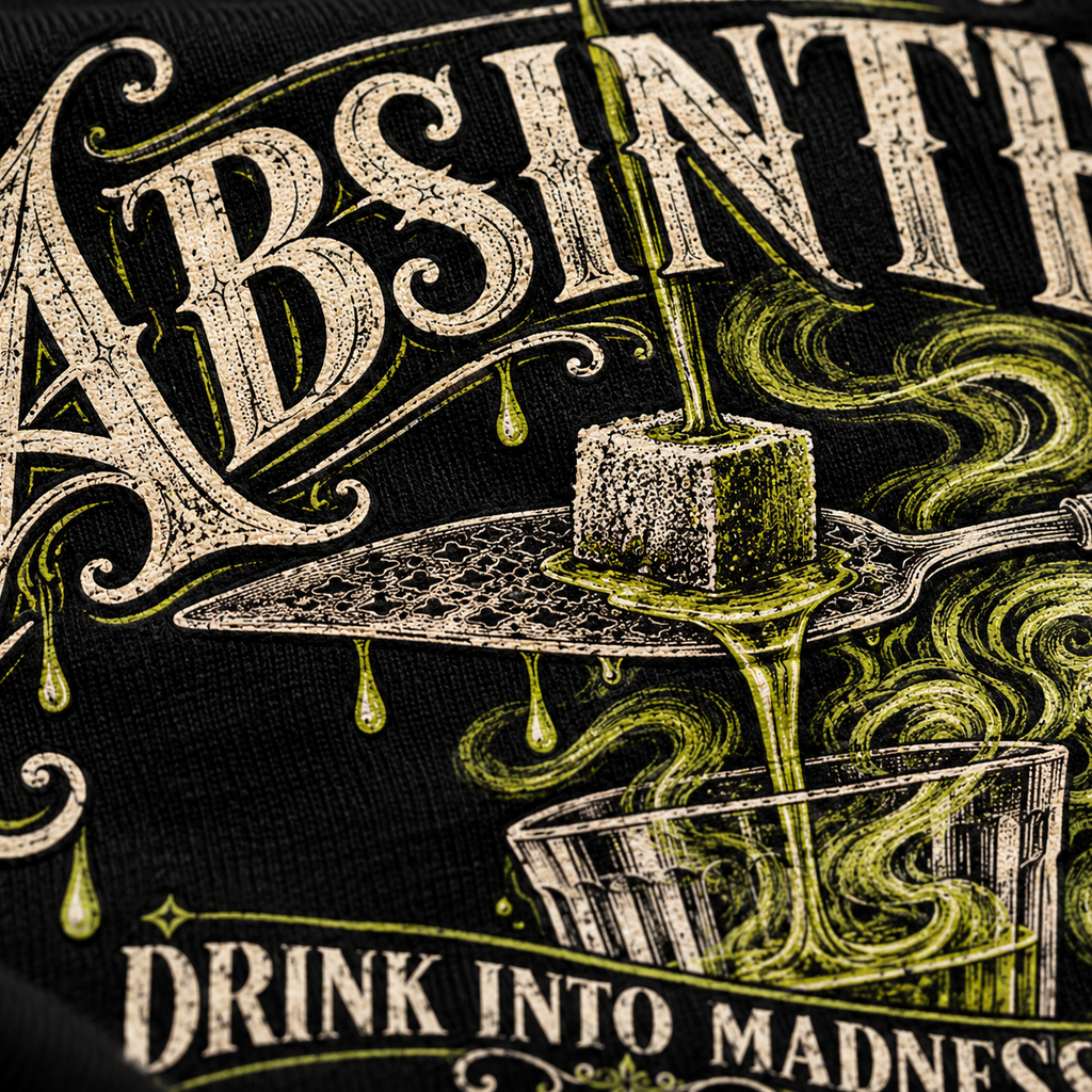 Absinthe: Drink Into Madness | Bartender Tee