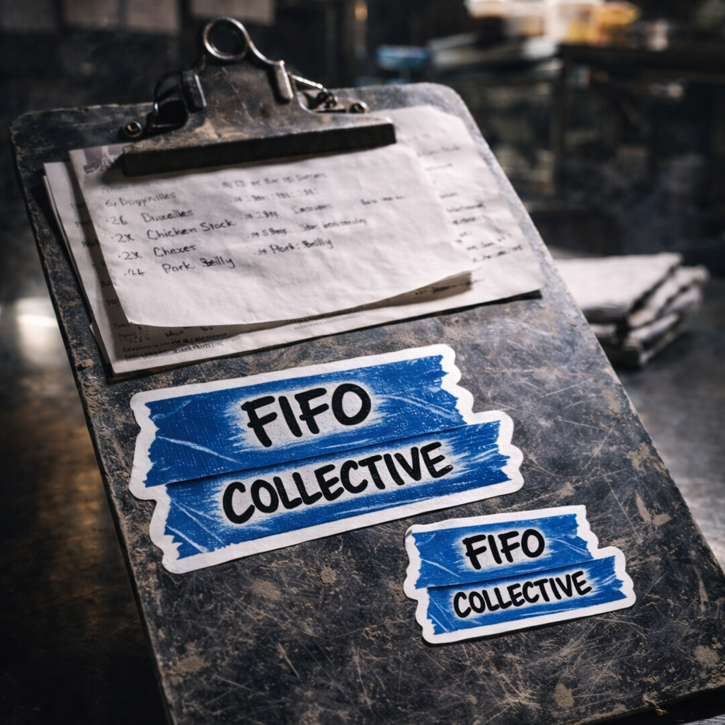 FIFO Collective Logo sticker decal