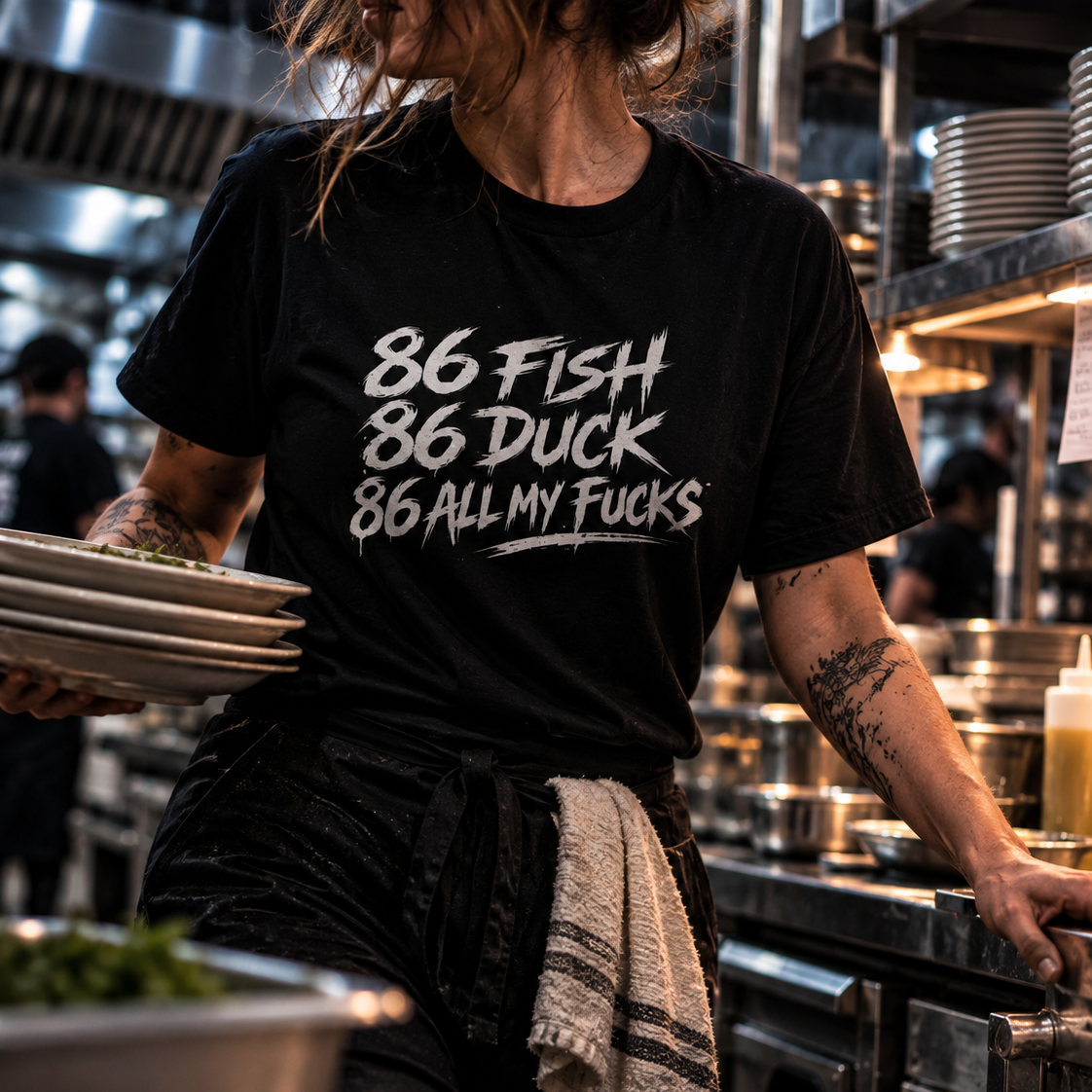 86 All My Fucks Heavyweight Tee