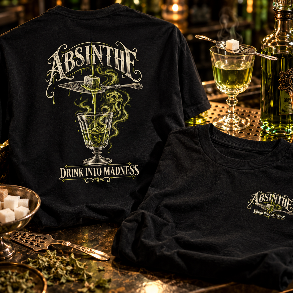 Absinthe: Drink Into Madness | Bartender Tee