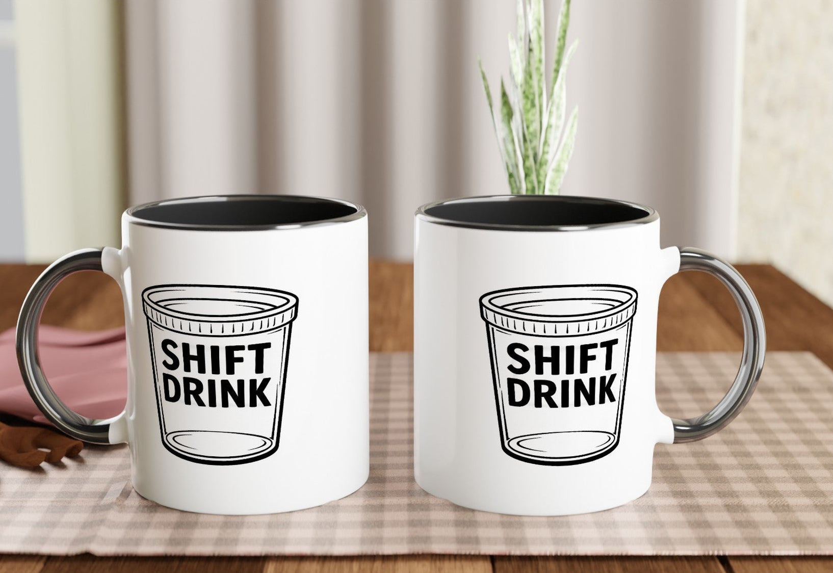Shift drink deli cup coffee mug for chefs and bartenders