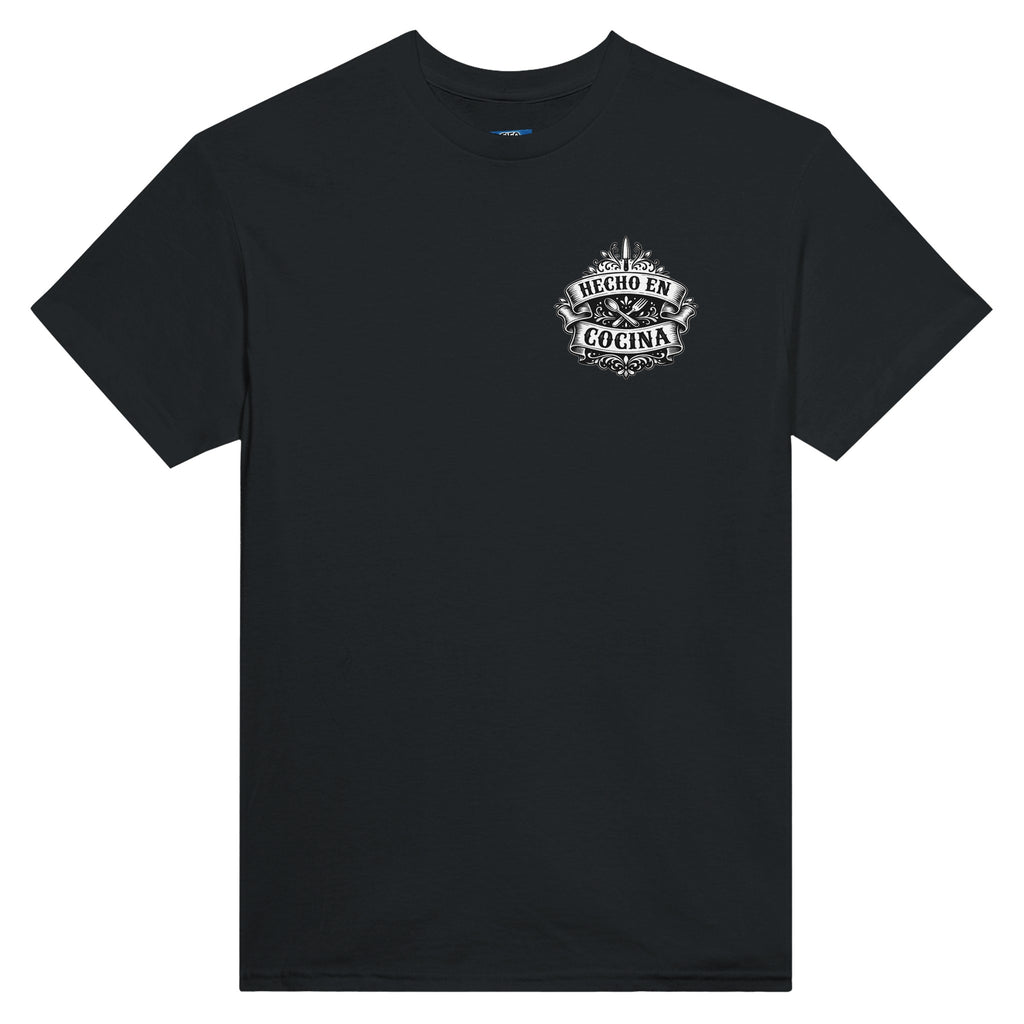Chef sugar skull t-shirt Mexican kitchen culture streetwear tee Front