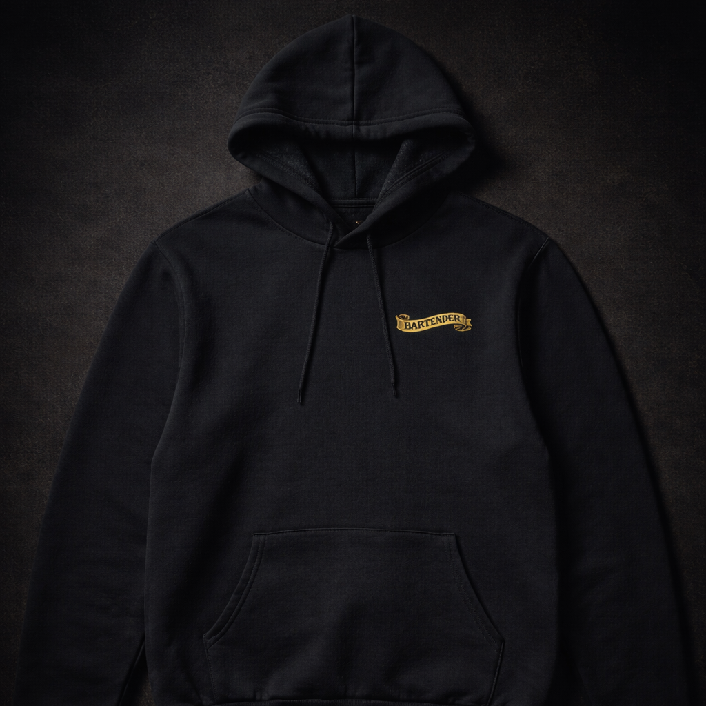 Bartender mom hoodie sticky hands precision passion service industry sweatshirt FIFO Collective