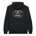 Sticky hands happy customers bartender skull graphic hoodie