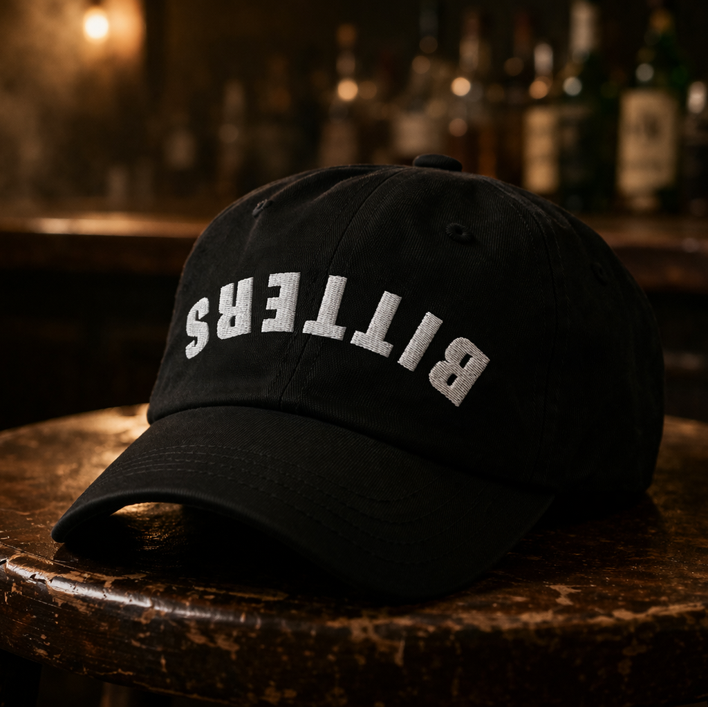 Bitters dad hat cocktail bartender hat embroidered cap