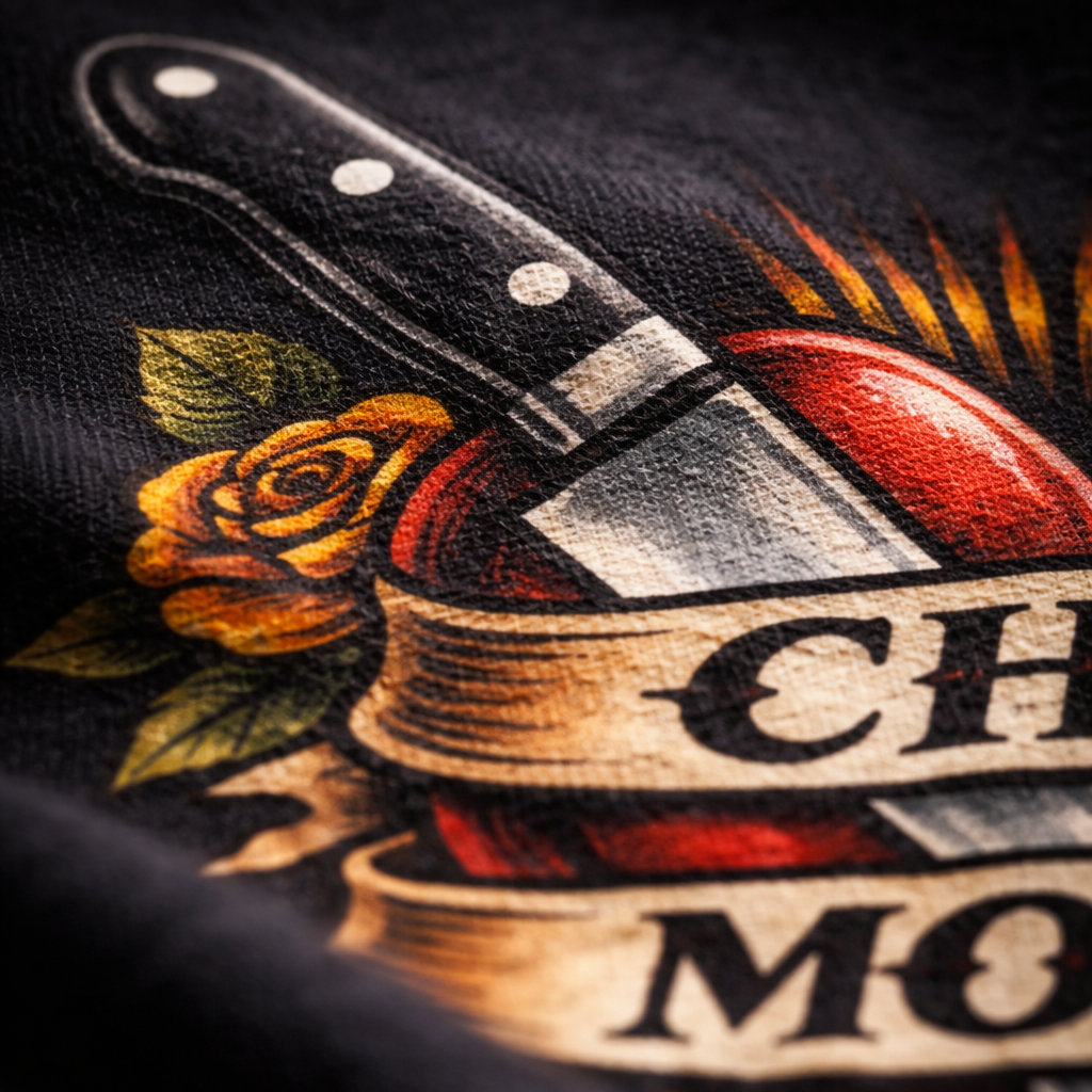 Chef mom hoodie made of cuts burns passion kitchen sweatshirt service industry apparel
