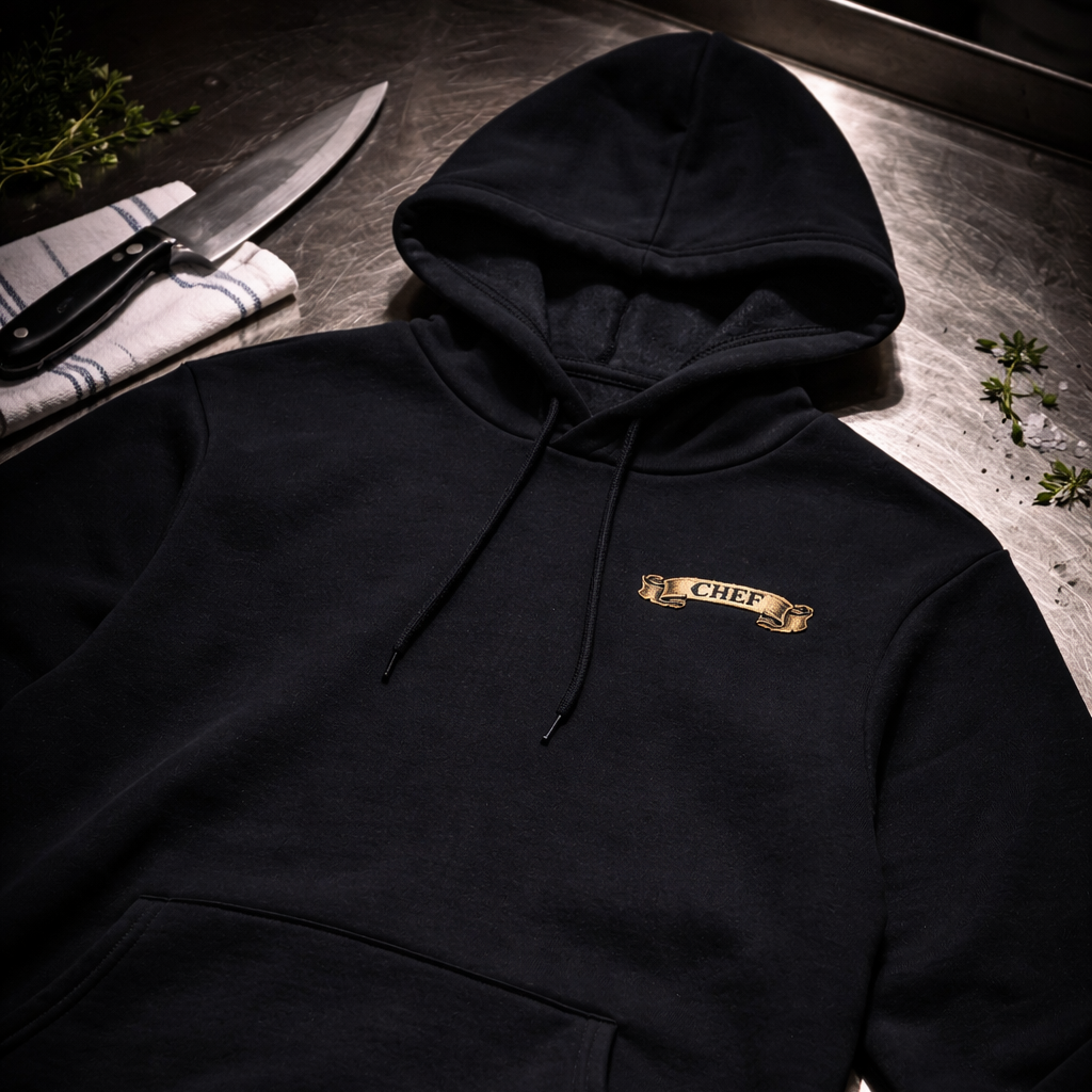 Chef mom hoodie made of cuts burns passion kitchen sweatshirt service industry apparel