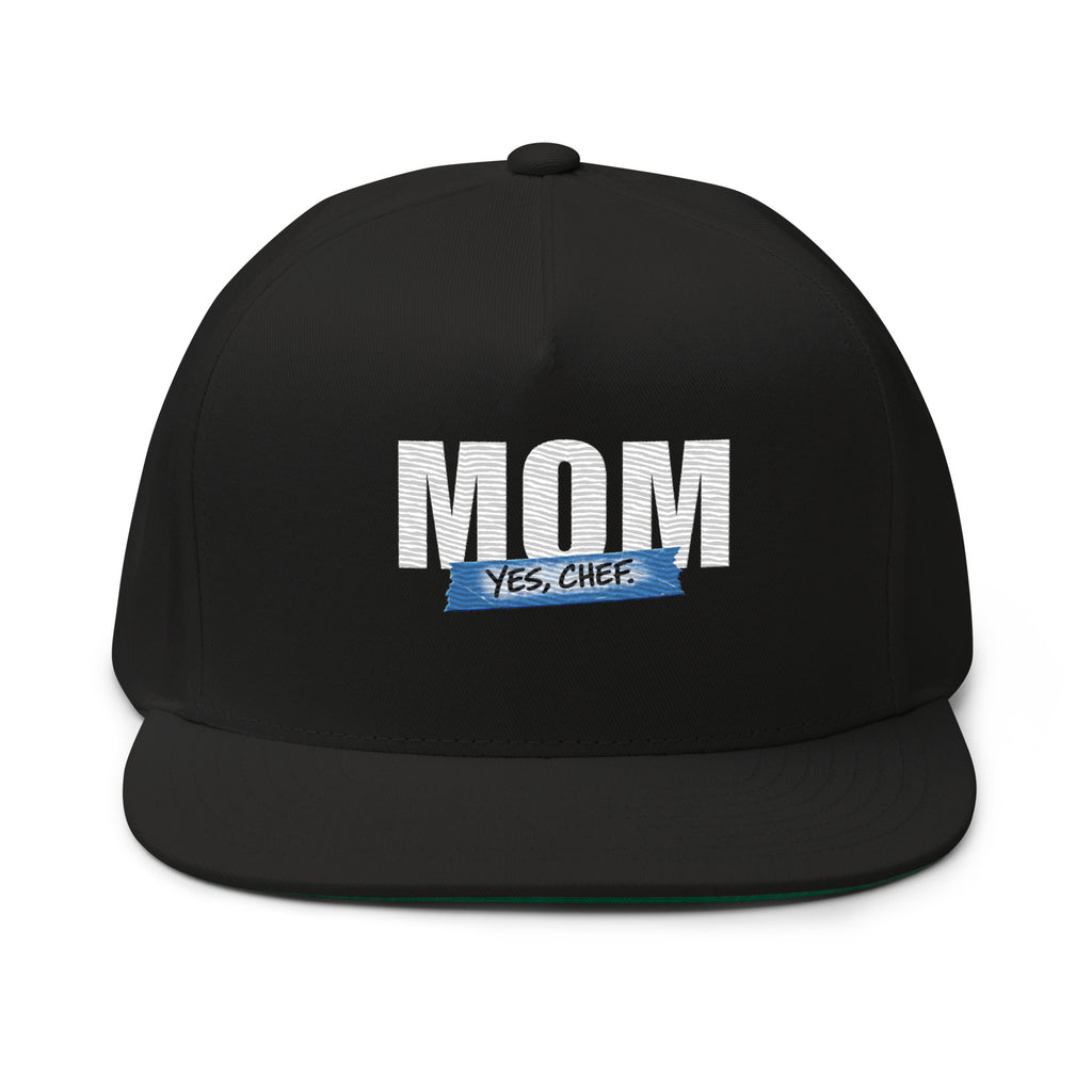 Chef mom snapback hat yes chef embroidered kitchen streetwear cap