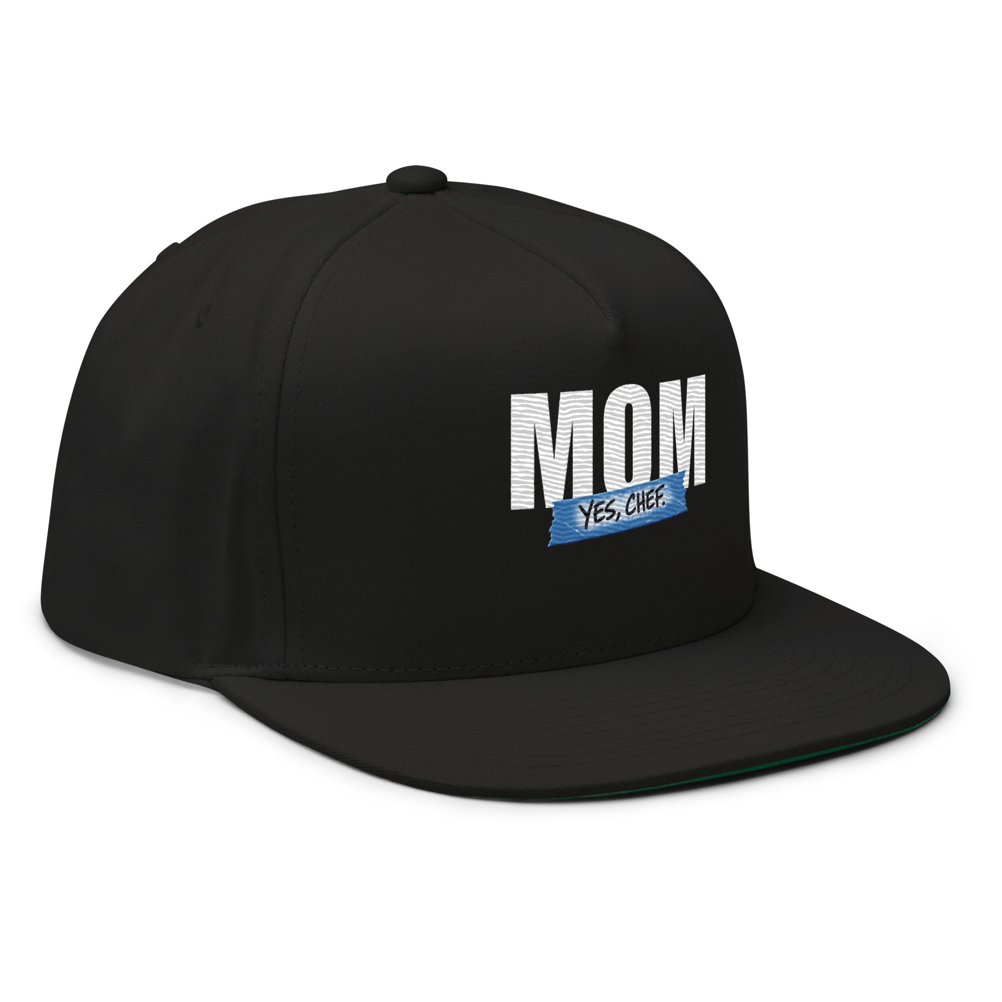 Chef mom snapback hat yes chef embroidered kitchen streetwear cap