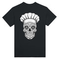 Chef sugar skull t-shirt Mexican kitchen culture streetwear tee