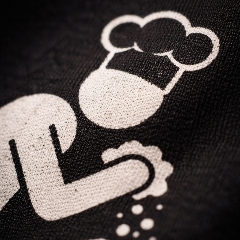 Chef trash icon tote bag kitchen culture BOH humor cotton tote FIFO Collective