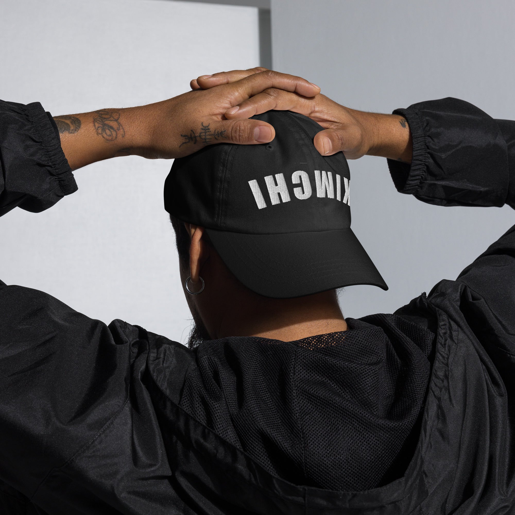 Kimchi dad hat upside down embroidered funny foodie cap kitchen culture hat