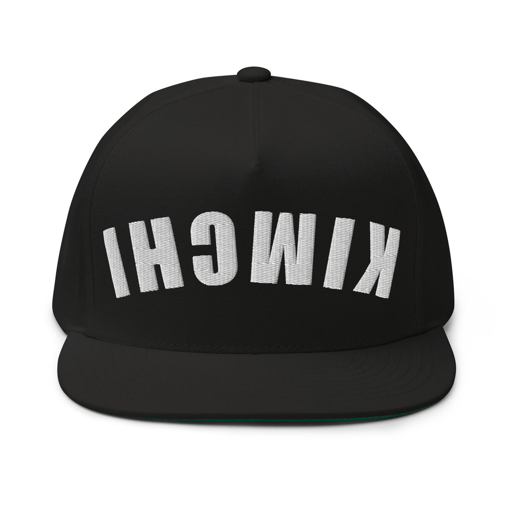 Kimchi snapback hat upside down embroidered chef streetwear cap food culture hat