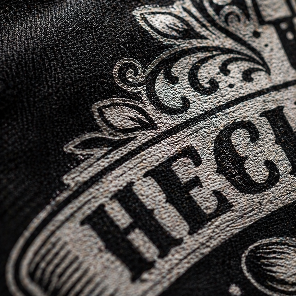 Skull chef graphic t-shirt detail cotton blend