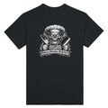 Chef skull t shirt patience precision perfection kitchen graphic tee