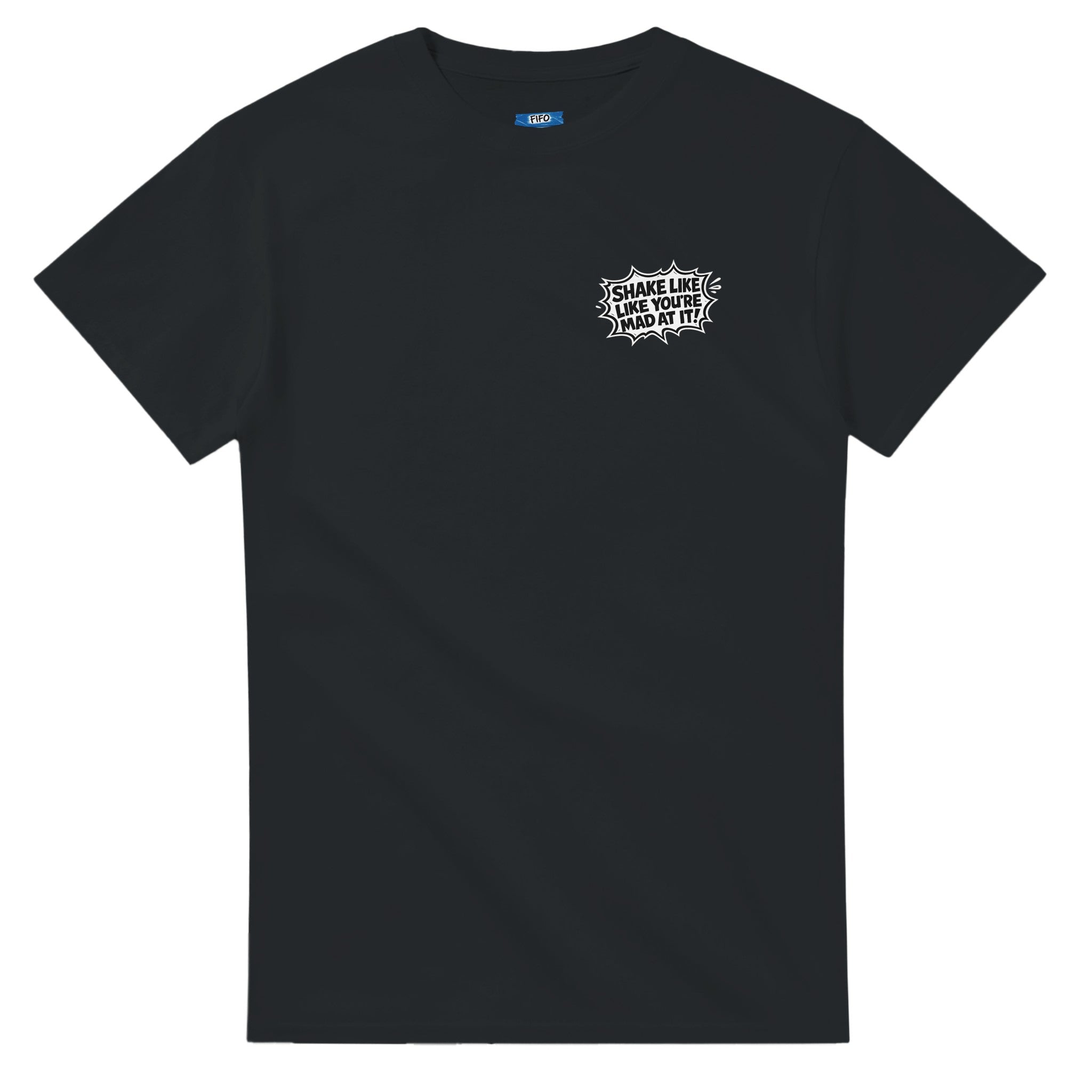 Funny bartender t-shirt shake it like you’re mad at it cocktail shirt