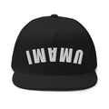 Umami snapback hat chef flat bill cap food culture hat