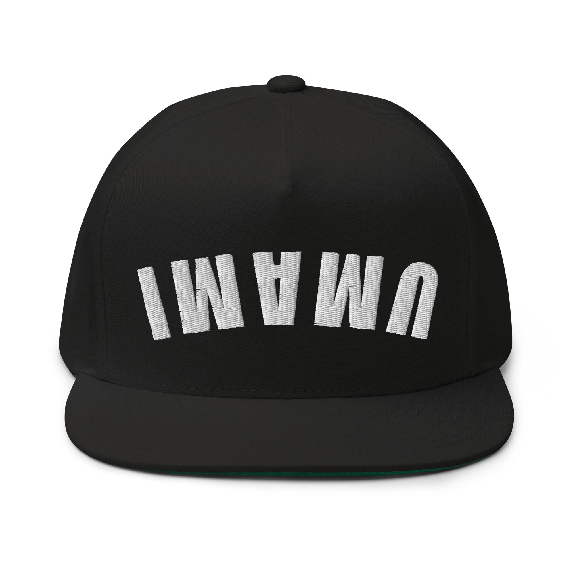 Umami snapback hat chef flat bill cap food culture hat