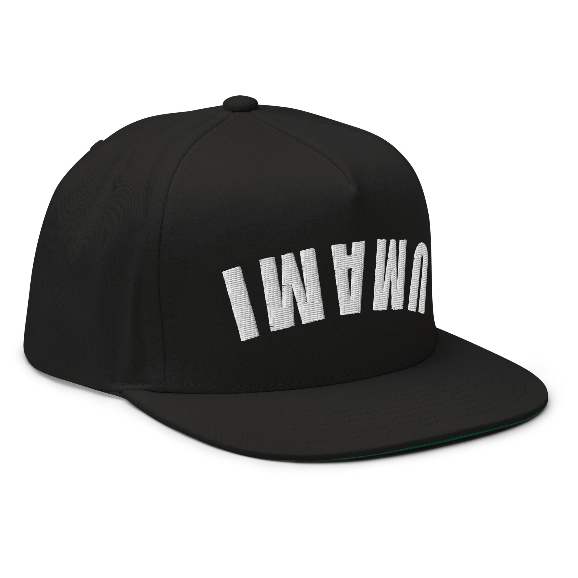 Umami snapback hat chef flat bill cap food culture hat